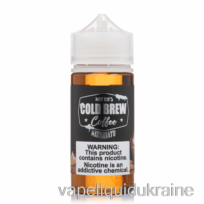 Vape Liquid Ukraine Macchiato - Nitros Cold Brew - 100mL 3mg